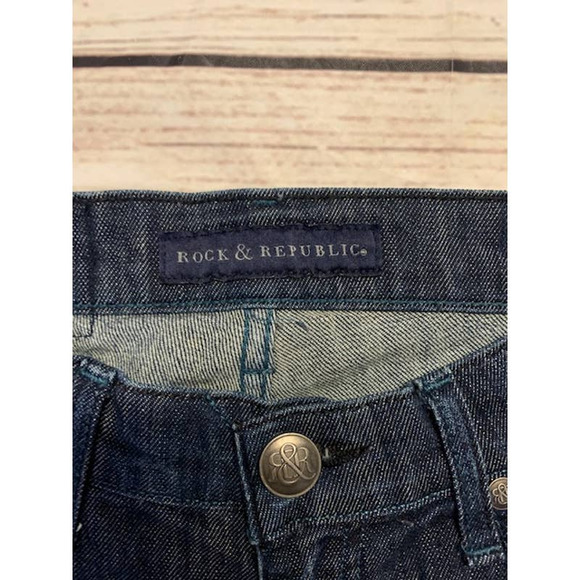 Rock and Republic Size 26 by 32 Flare Jeans - Picture 4 of 4